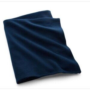 Lauren Ralph Lauren Classic Weave Blanket, King - Navy Blue